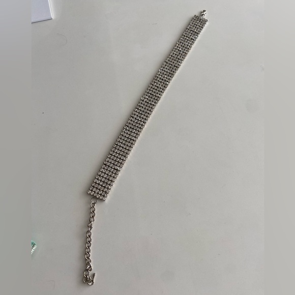 Crystal choker necklace - Picture 2 of 3